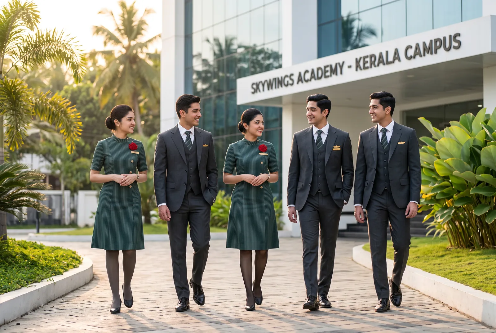SkyWings Academy student training