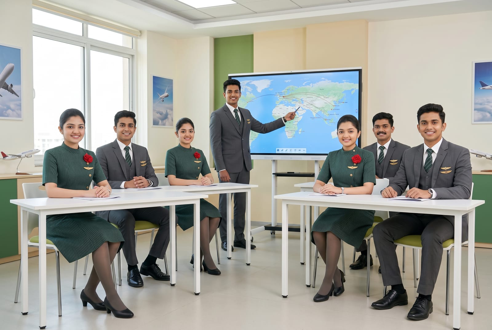 SkyWings Academy Smart Classroom Kochi